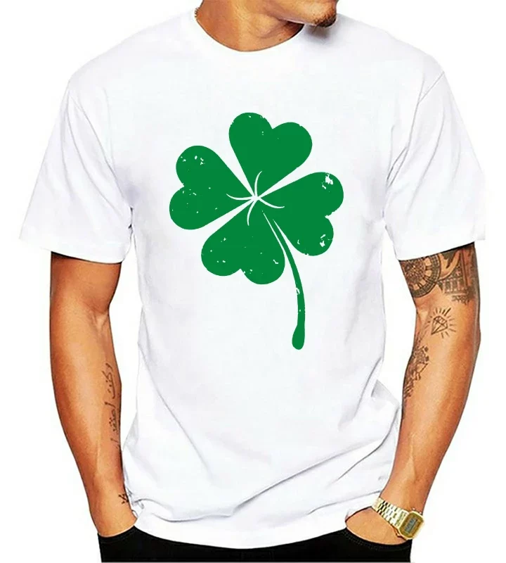 Alternative view of Classic Irish Clover T-shirt