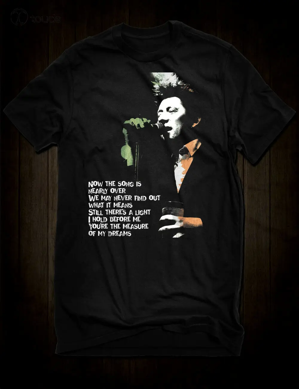 Shane MacGowan Lyrics T-shirt Shane MacGowan Lyrics T-shirt
