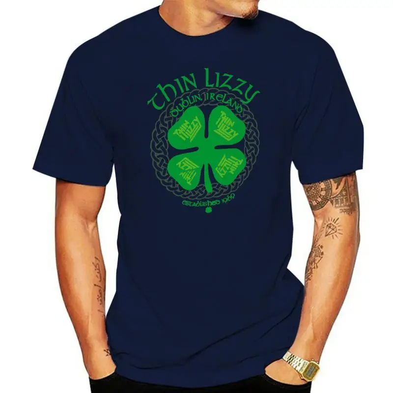 Thin Lizzy Clover T-shirt Thin Lizzy Clover T-shirt - Image 4