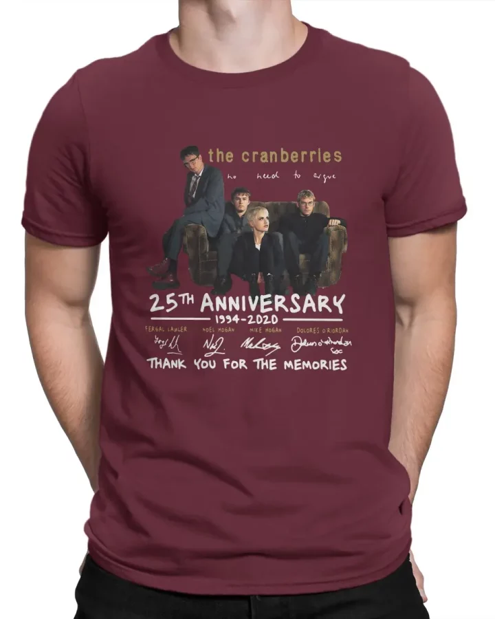 Cranberries 25th Anniversary T-shirt Cranberries 25th Anniversary T-shirt