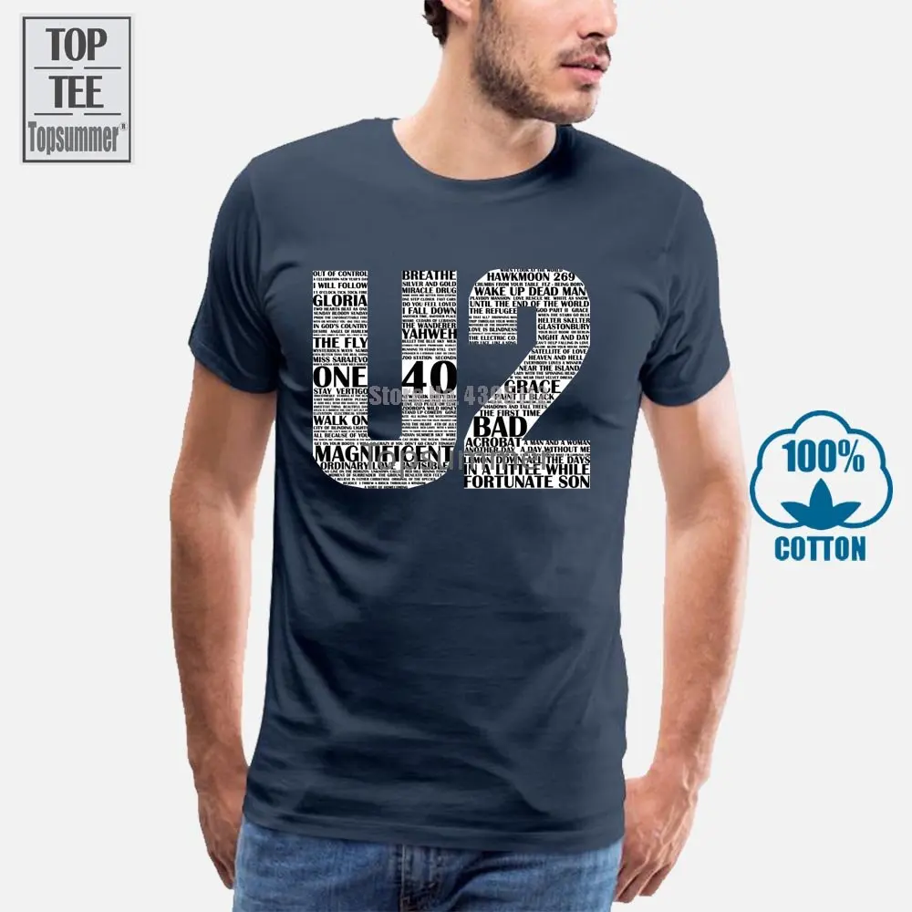 U2 Irish Rock Band T-shirt U2 Irish Rock Band T-shirt