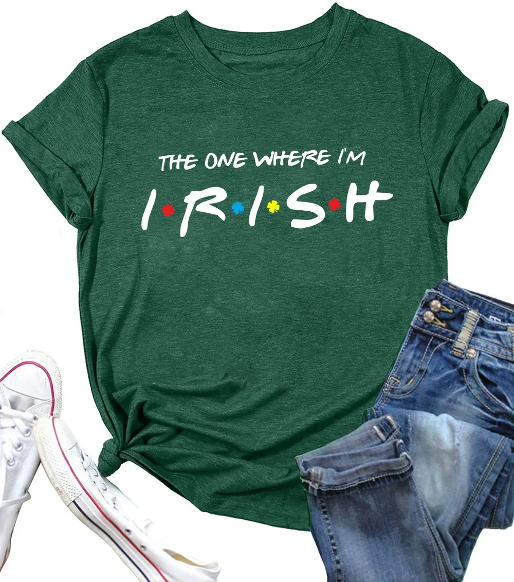 The One Where I'm Irish T-shirt The One Where I'm Irish T-shirt - Image 2