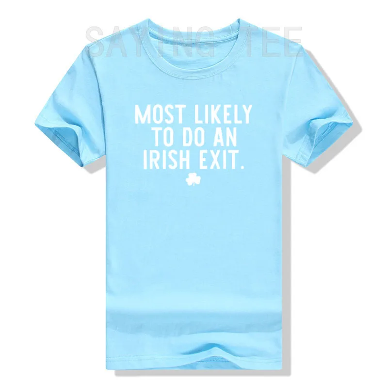 Irish Exit Humor T-shirt Irish Exit Humor T-shirt - Image 8