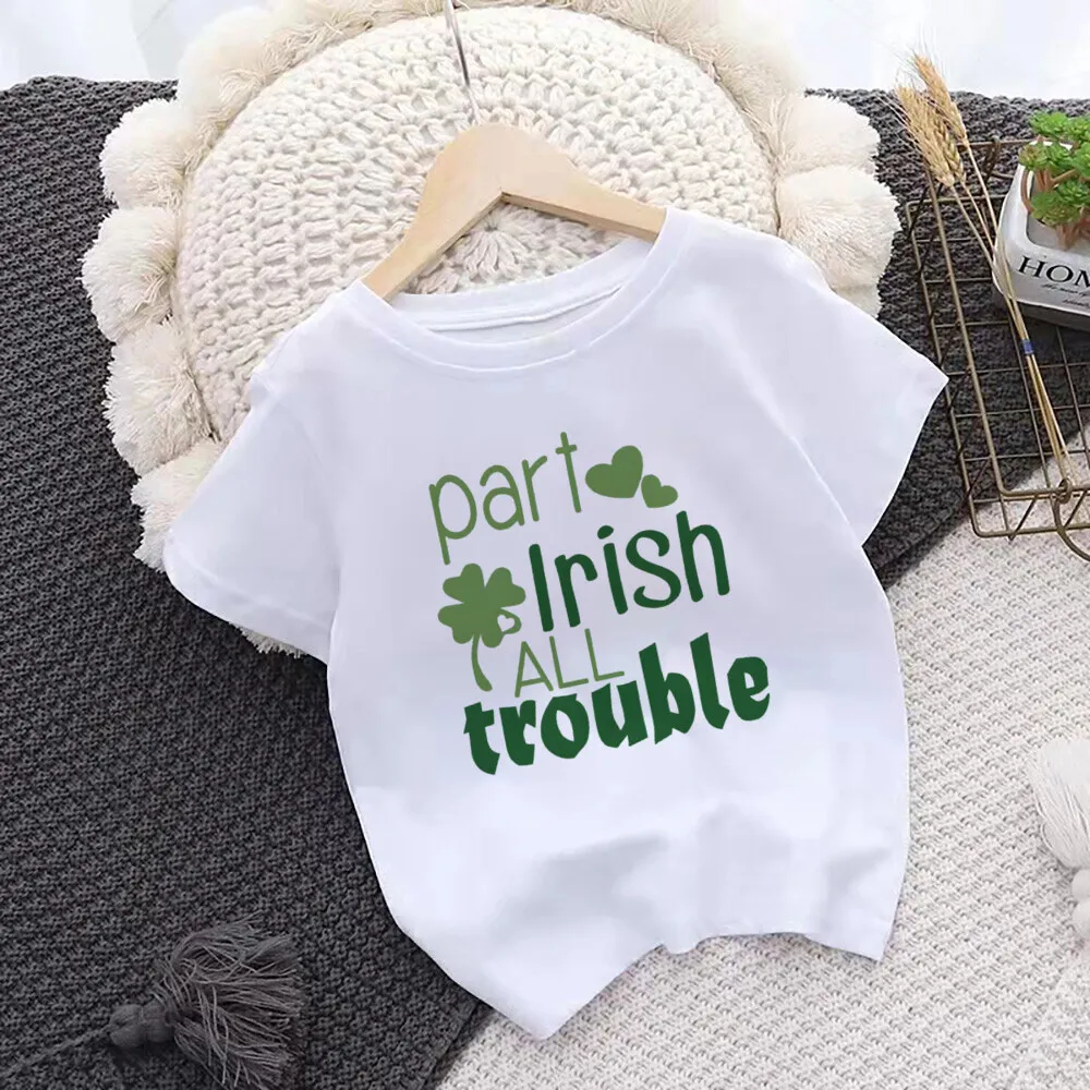 Part Irish All Trouble Print T-shirt Part Irish All Trouble Print T-shirt - Image 11