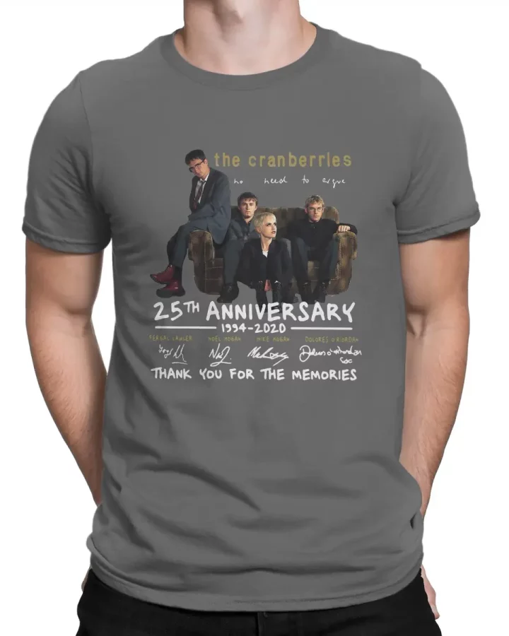 Cranberries 25th Anniversary T-shirt Cranberries 25th Anniversary T-shirt