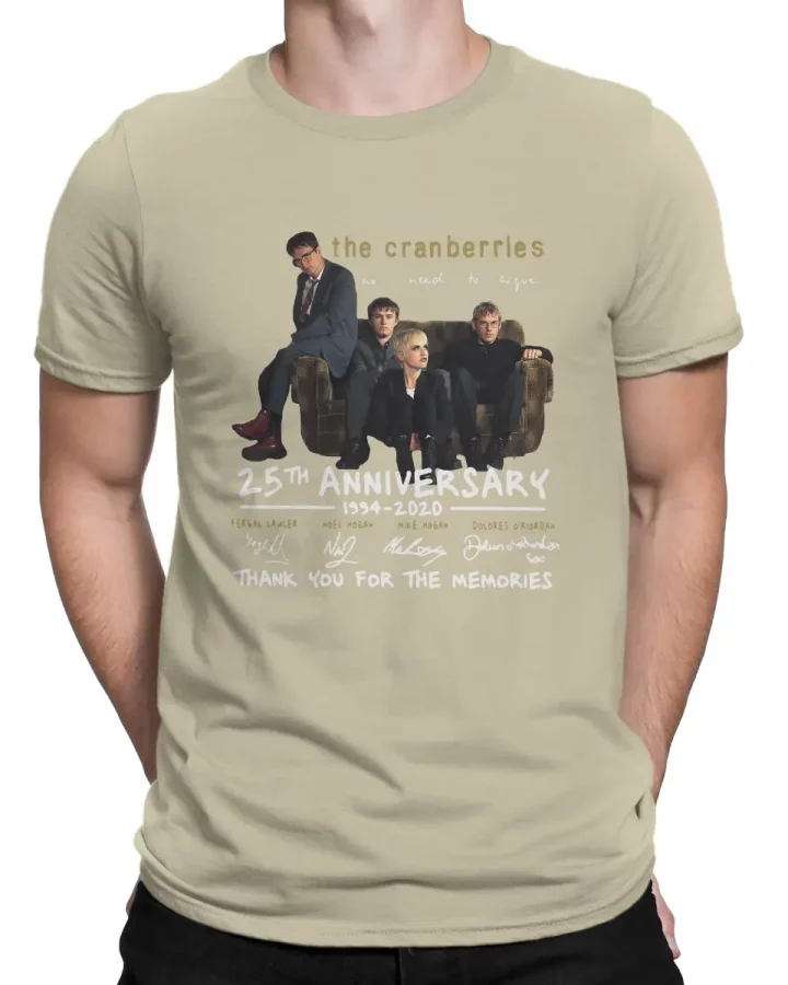 Cranberries 25th Anniversary T-shirt Cranberries 25th Anniversary T-shirt