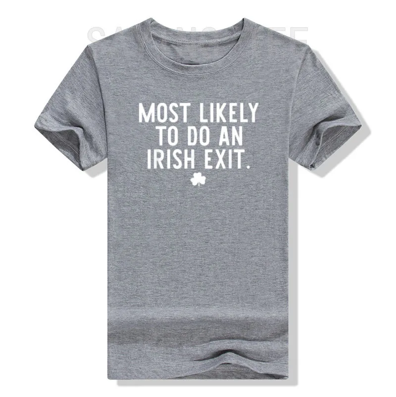 Irish Exit Humor T-shirt Irish Exit Humor T-shirt - Image 3