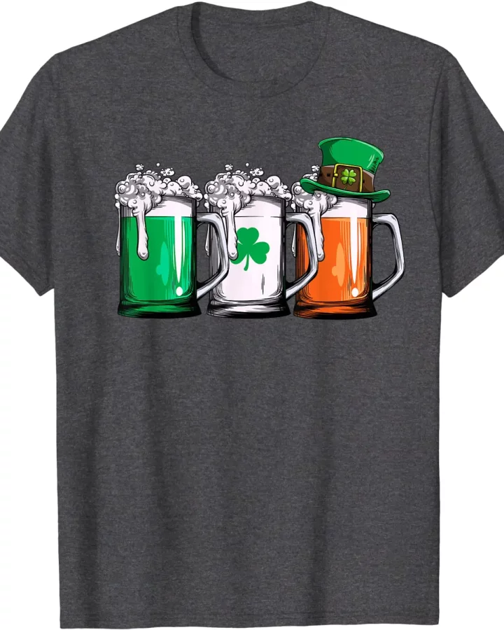 Irish Beer Flag T-shirt Irish Beer Flag T-shirt