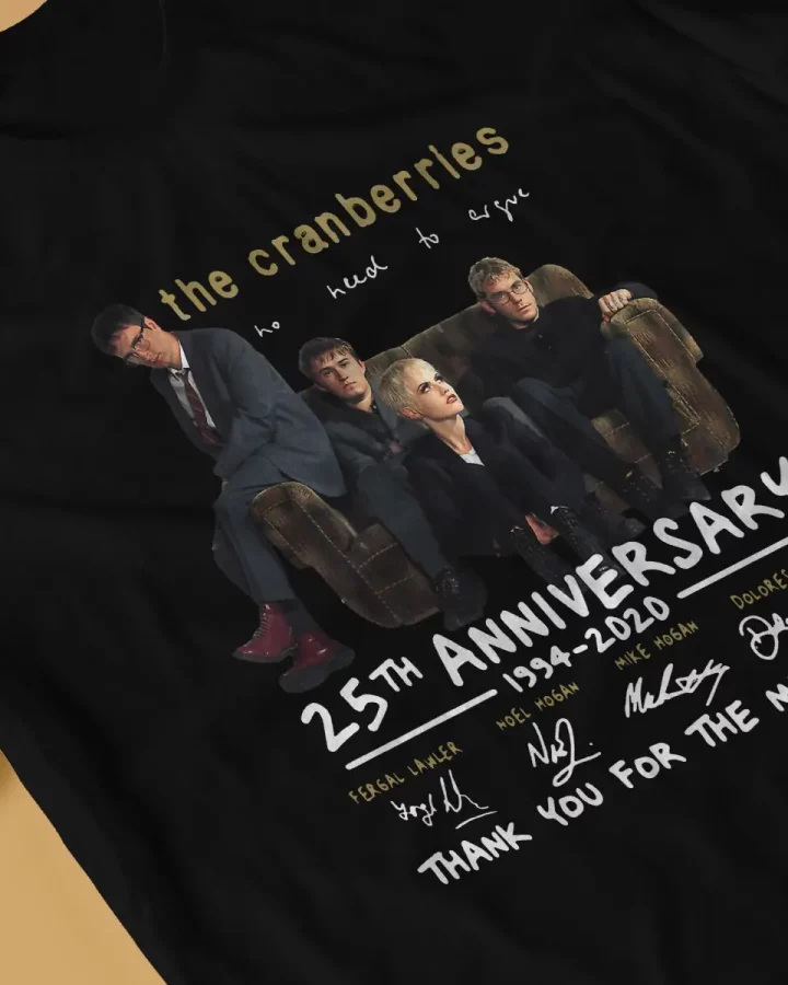 Cranberries 25th Anniversary T-shirt Cranberries 25th Anniversary T-shirt