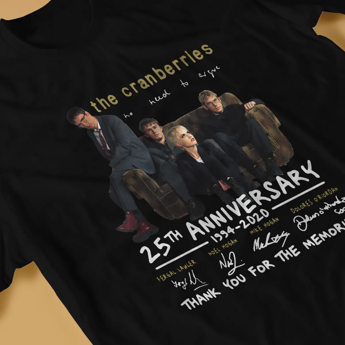 Cranberries 25th Anniversary T-shirt Cranberries 25th Anniversary T-shirt - Image 4
