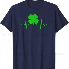 Heartbeat Irish Clover T-shirt