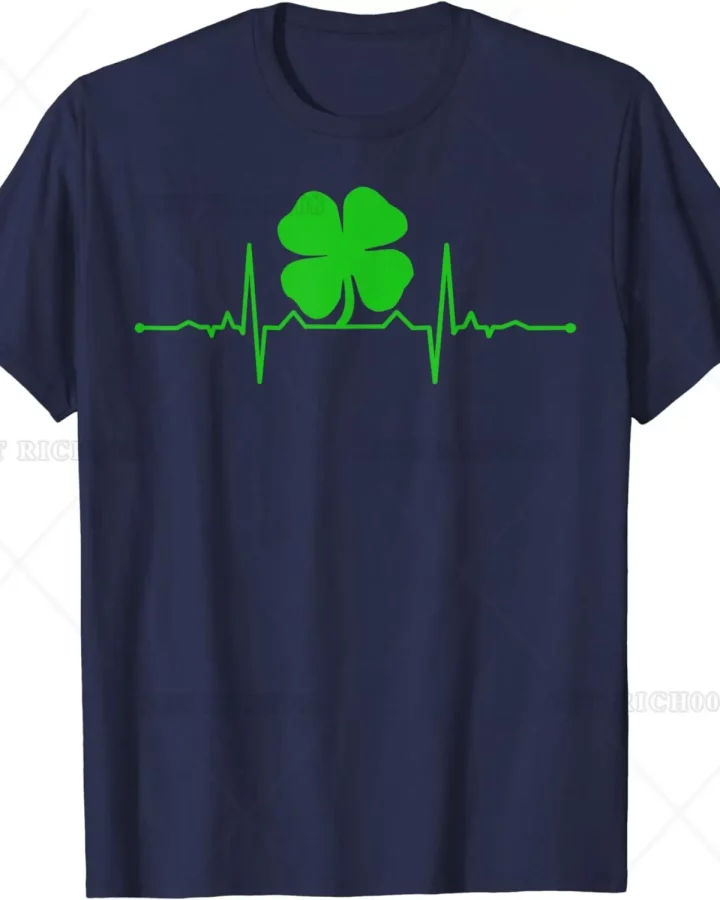 Heartbeat Irish Clover T-shirt Heartbeat Irish Clover T-shirt