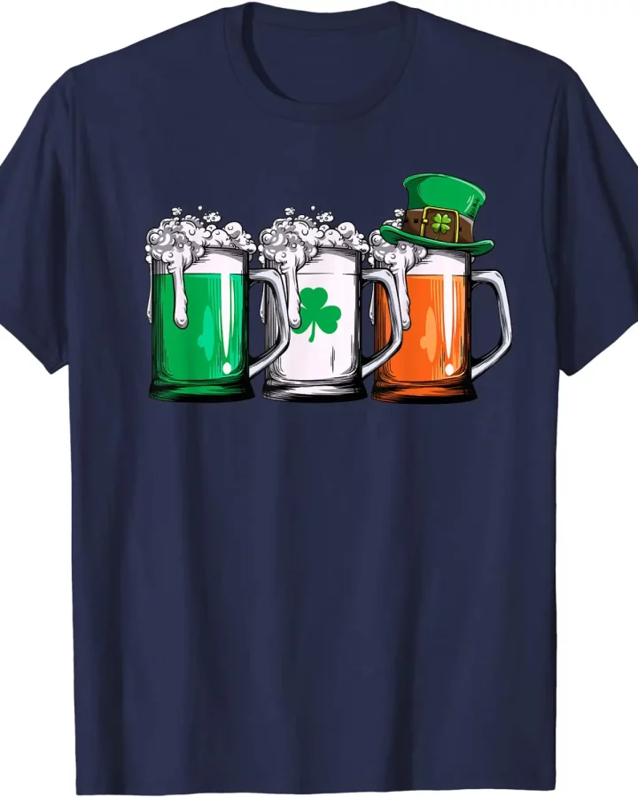 Irish Beer Flag T-shirt Irish Beer Flag T-shirt