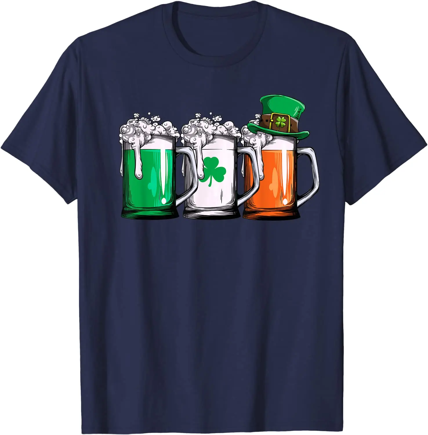 Irish Beer Flag T-shirt Irish Beer Flag T-shirt - Image 9