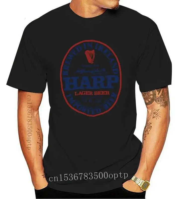 Alternative view of 1980s Harp Lager T-shirt