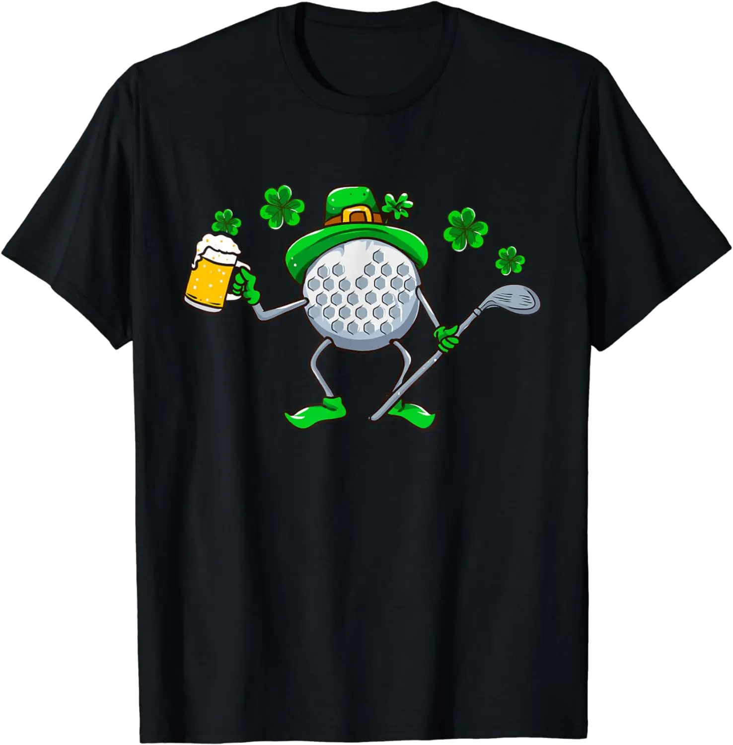Golf Lover Lucky T-shirt Golf Lover Lucky T-shirt - Image 10