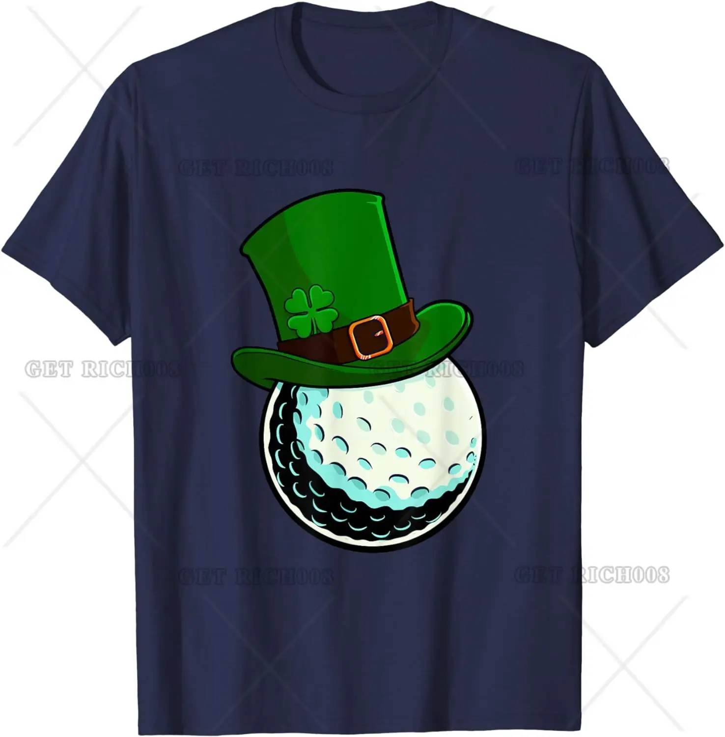 Golf Lover Lucky T-shirt Golf Lover Lucky T-shirt - Image 2