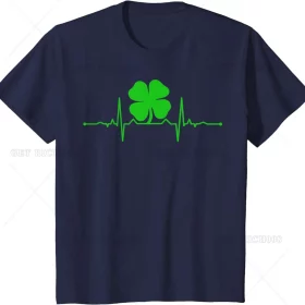 Heartbeat Irish Clover T-shirt