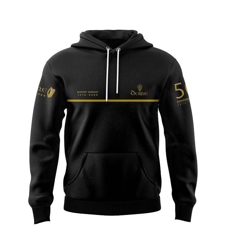 Derry Bloody 1972–2022 Sunday 50th Anniversary Hoodie