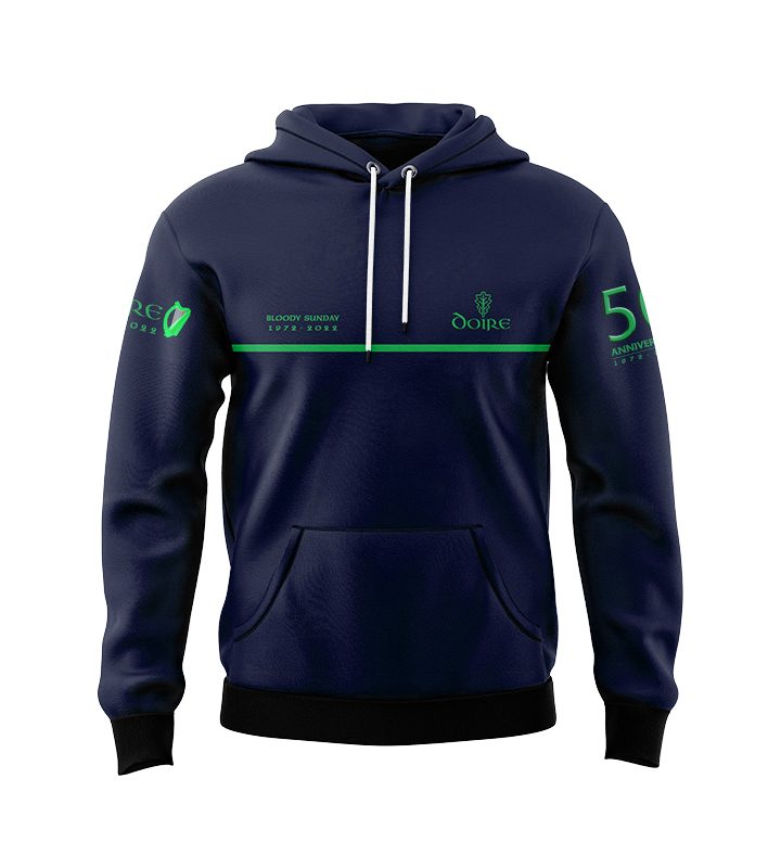 Derry Bloody 1972–2022 Sunday 50th Anniversary Hoodie