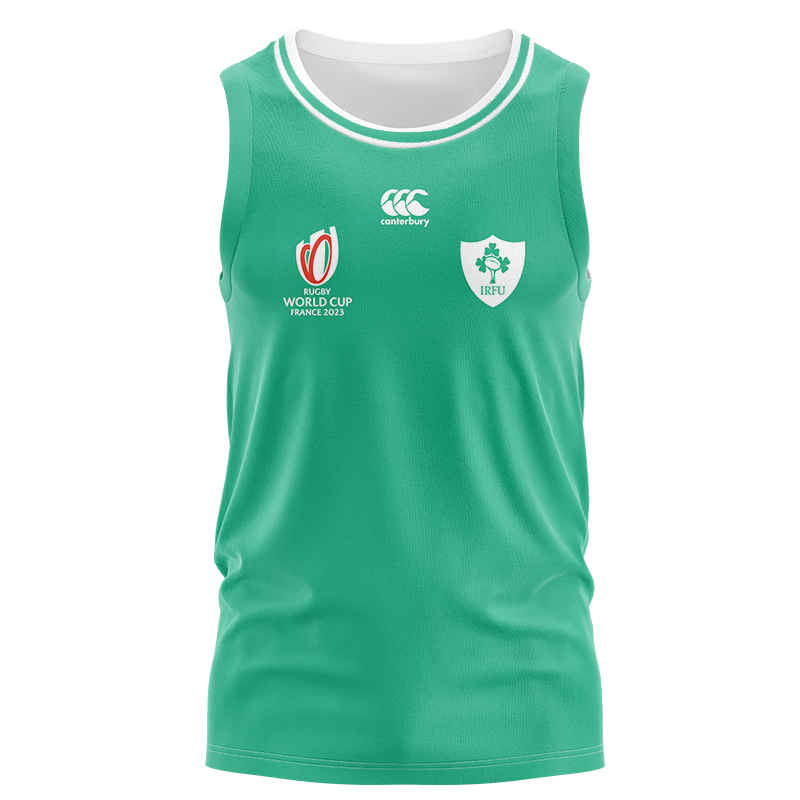 Ireland Rugby 2023 Sleeveless Jersey Ireland Rugby 2023 Sleeveless Jersey