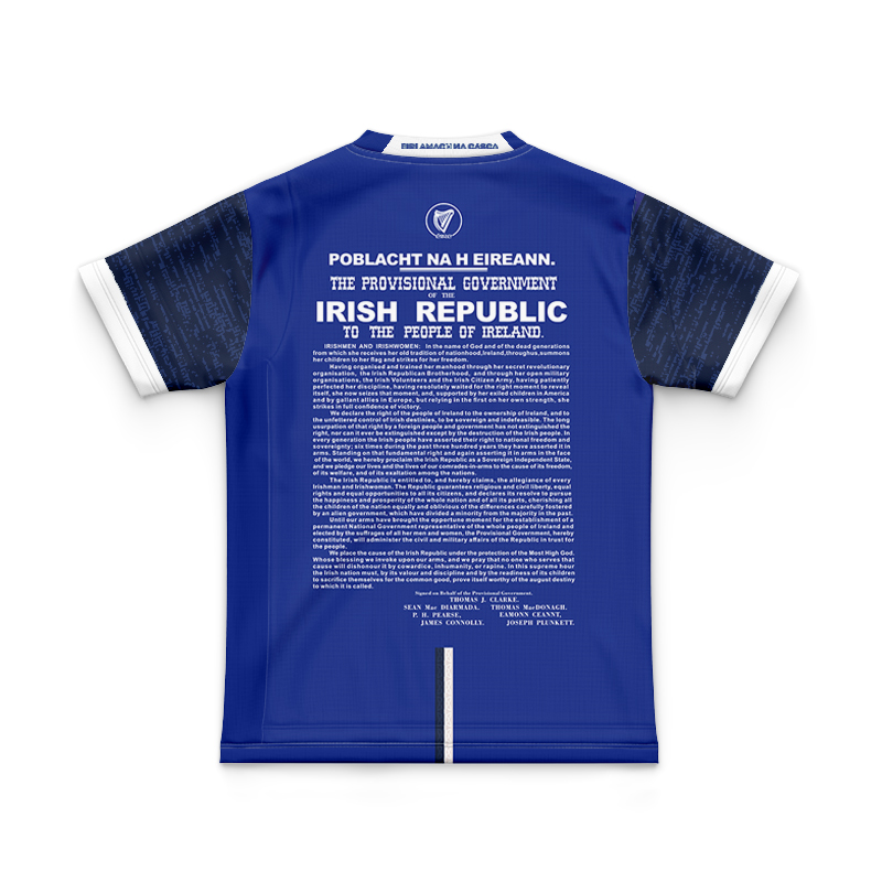 1916 Kids Commemorative Jersey Irish 1916 Kids Short Sleeve Jersey