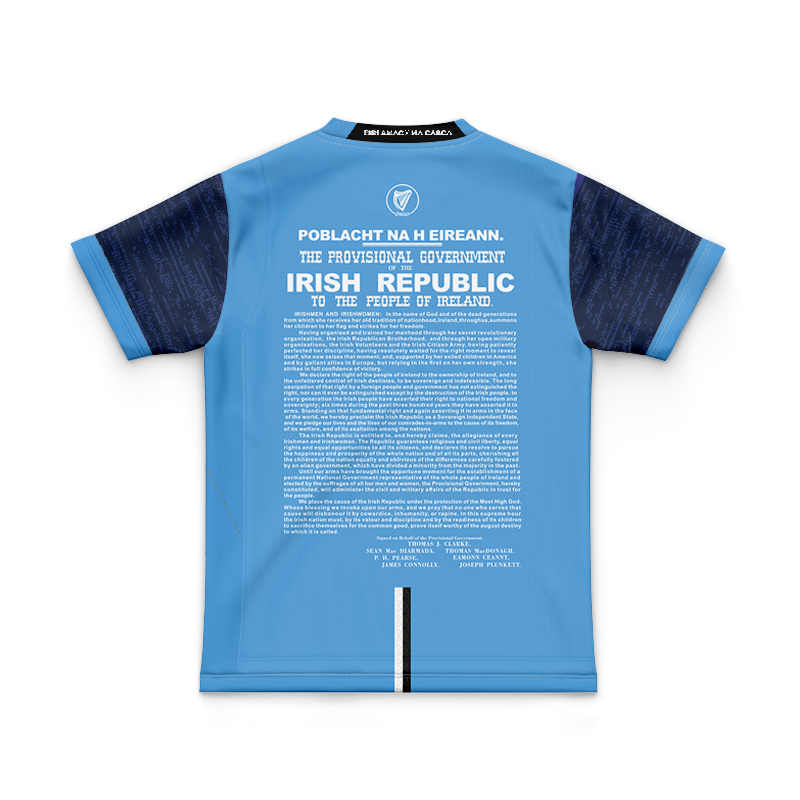 1916 Kids Commemorative Jersey Irish 1916 Kids Short Sleeve Jersey