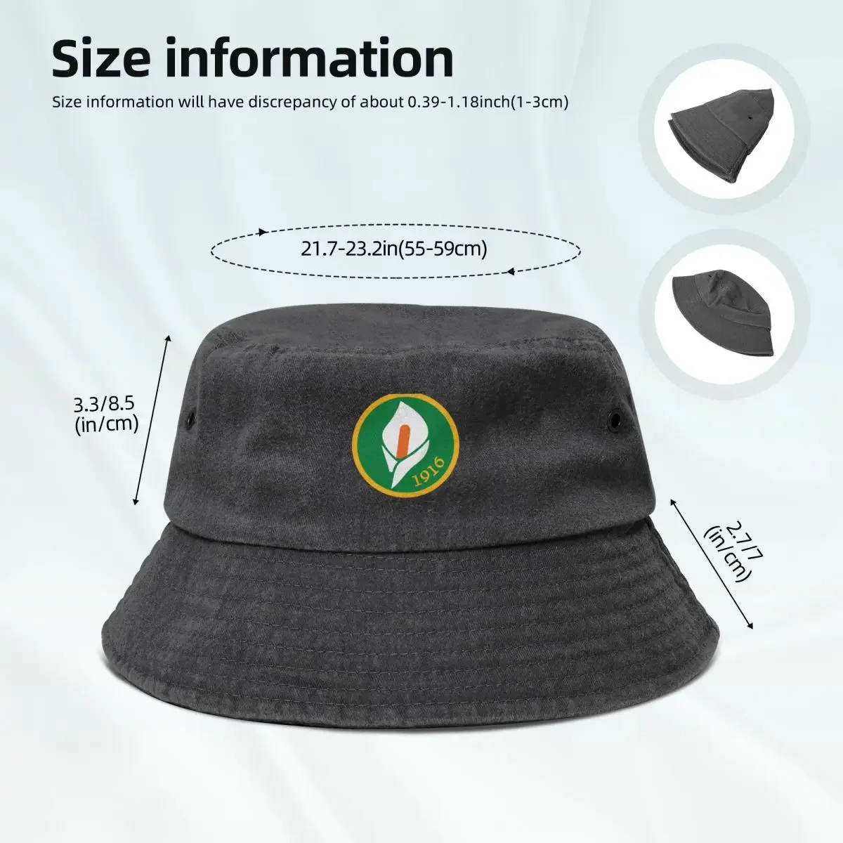 Easter Rising 1916 Lily Bucket Hat Easter Rising 1916 Lily Bucket Hat - Image 2