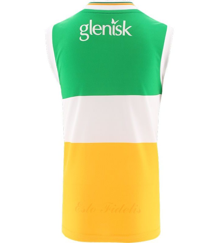 Alternative view of Offaly Stripe Home 2024 Sleeveless Jersey