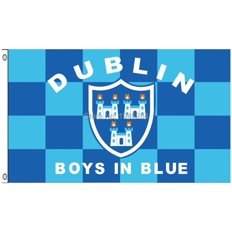 Dublin Flag - 3x5FT / 90x150cm Dublin Flag - 3x5FT / 90x150cm