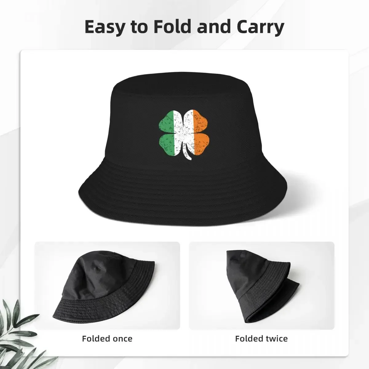 Four Leaf Clover Bucket Hat Four Leaf Clover Bucket Hat - Image 3