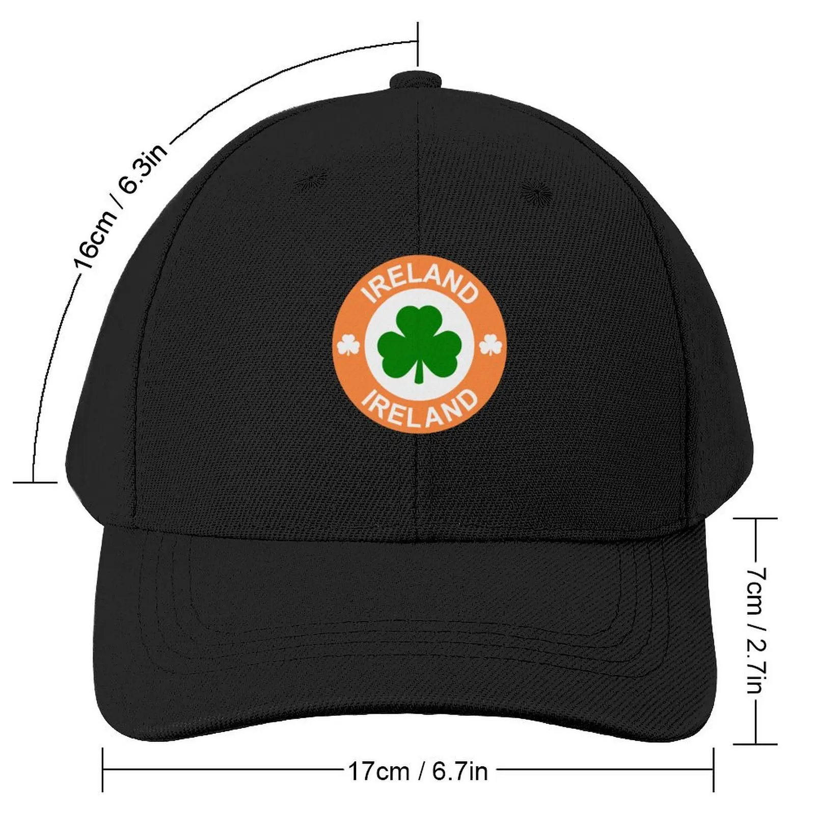 Ireland Football Baseball Hat Ireland Football Baseball Hat - Image 2
