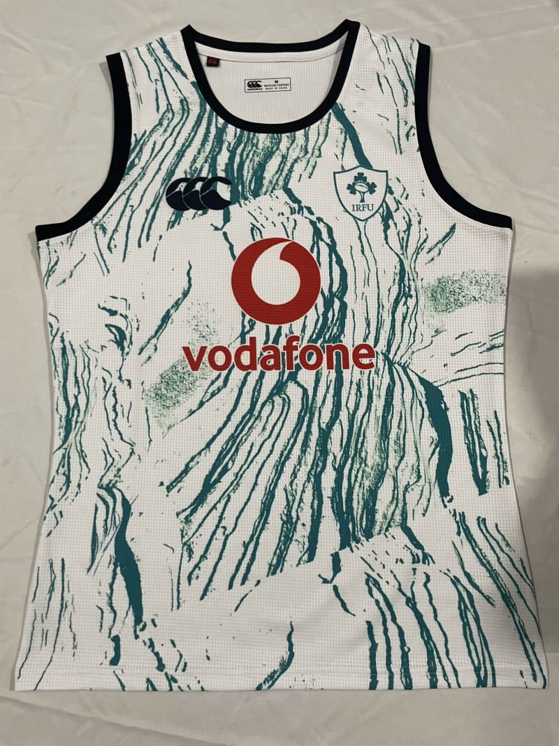 Ireland IRFU Rugby 2024 Alternate Sleeveless Training Jersey Ireland IRFU Rugby 2024 Alternate Sleeveless Training Jersey