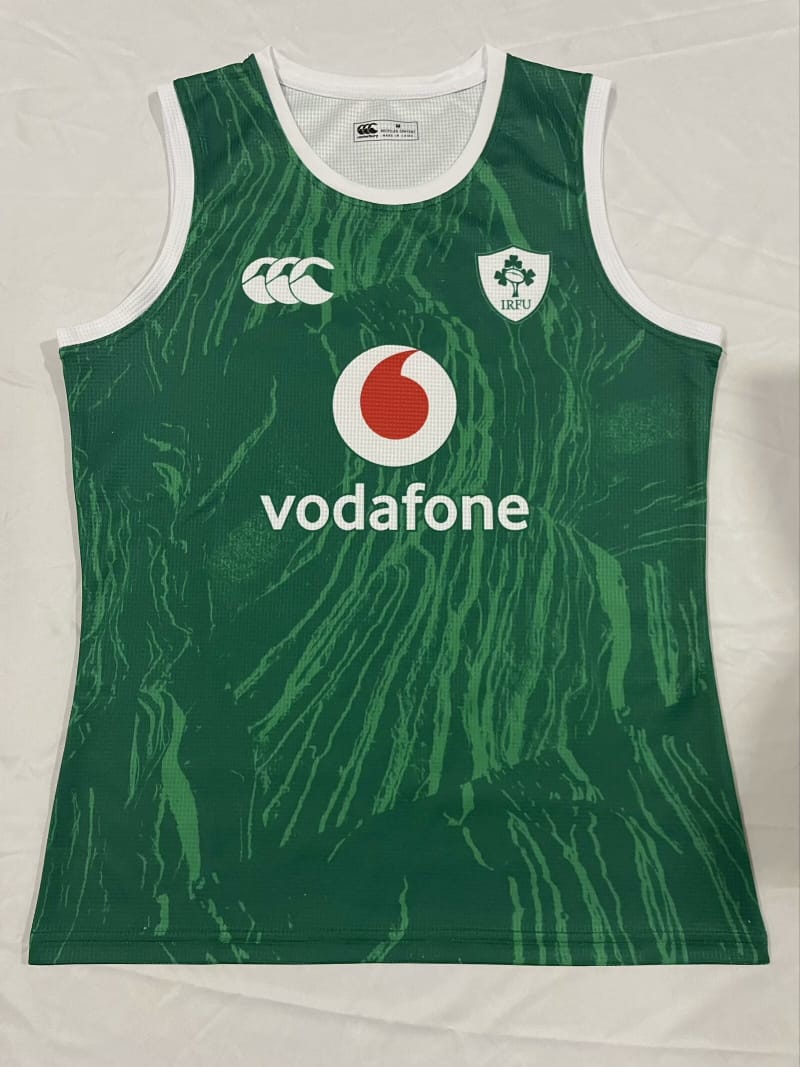 Ireland IRFU Rugby 2024/25 Sleeveless Training Jersey Ireland IRFU Rugby 2024/25 Sleeveless Training Jersey