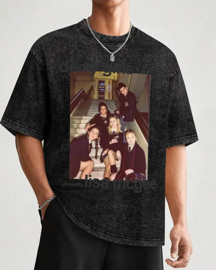 Derry Girls Cast Photo T-Shirt Derry Girls Cast Photo T-Shirt