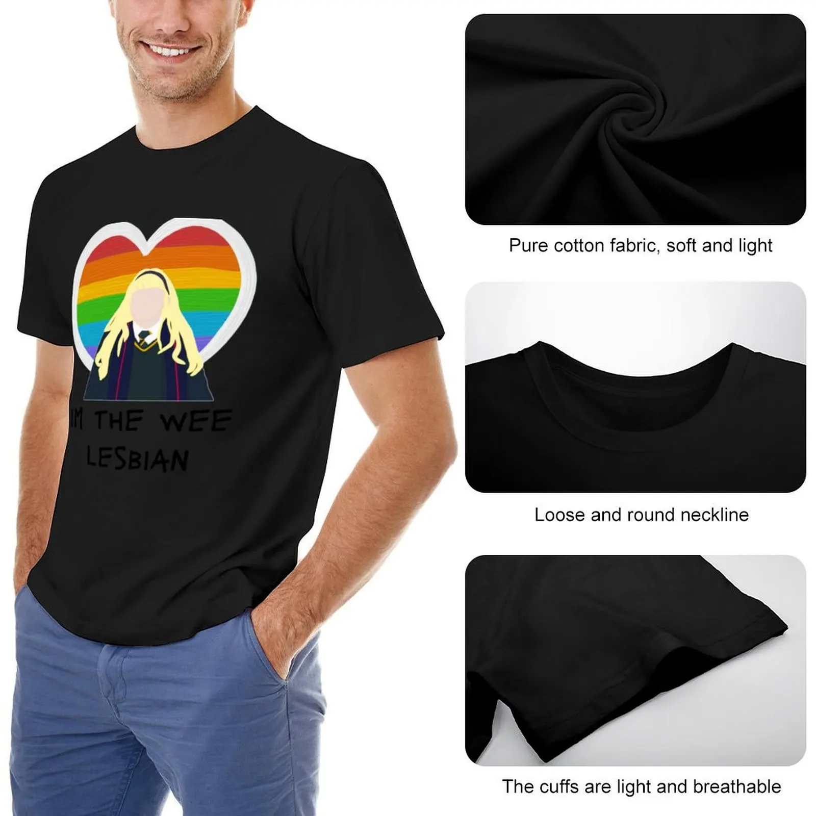 Derry Girls I'm the Wee Lesbian T-Shirt Derry Girls I'm the Wee Lesbian T-Shirt - Image 5
