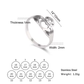 Minimalist Claddagh Ring Minimalist Claddagh Ring