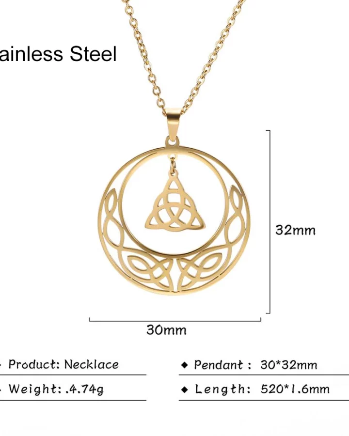 Irish Celtic Pendant Necklace Irish Celtic Pendant Necklace