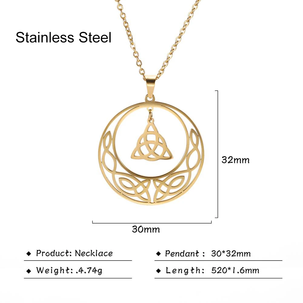 Irish Celtic Pendant Necklace Irish Celtic Pendant Necklace - Image 5