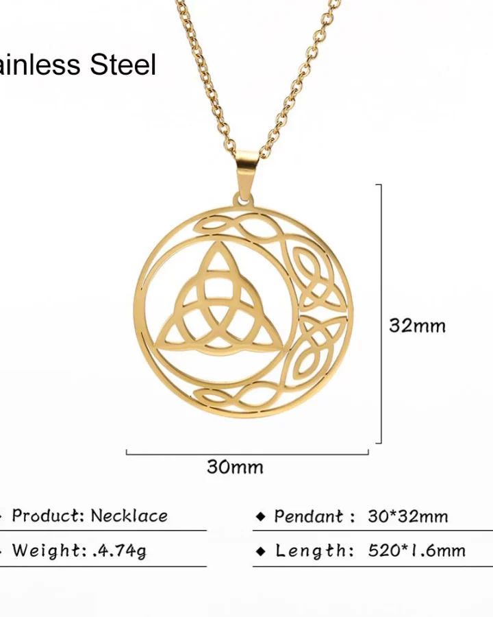 Irish Celtic Pendant Necklace Irish Celtic Pendant Necklace