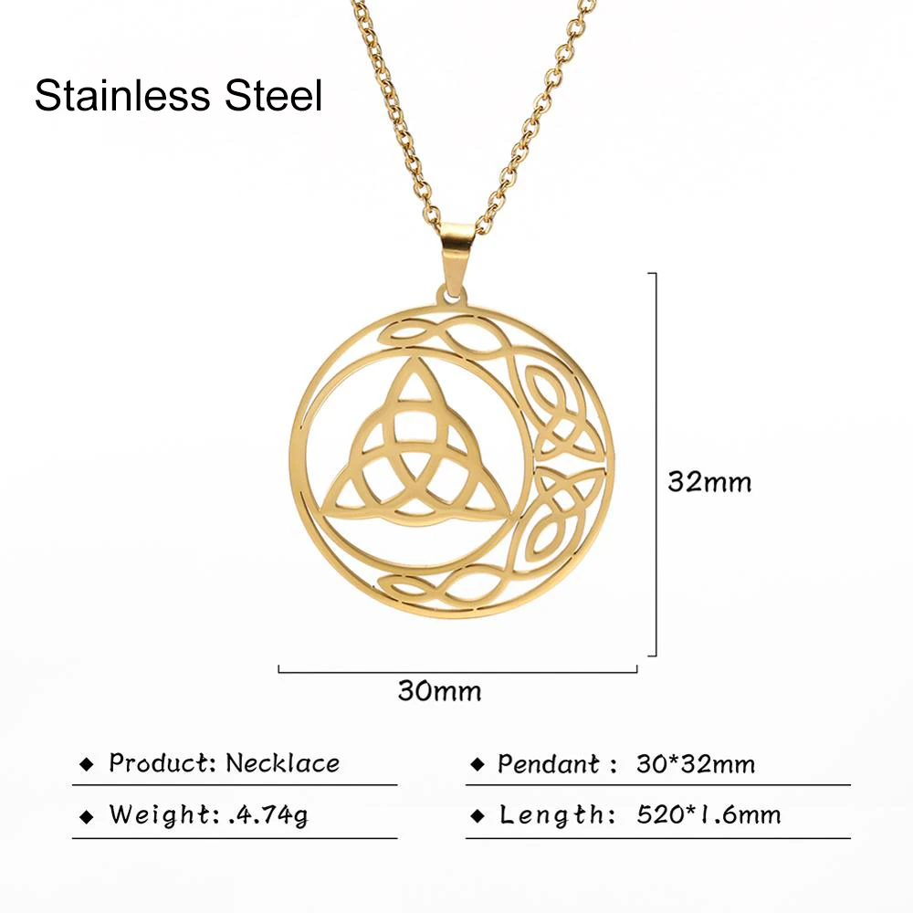 Irish Celtic Pendant Necklace Irish Celtic Pendant Necklace - Image 3