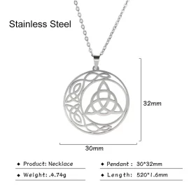 Irish Celtic Pendant Necklace