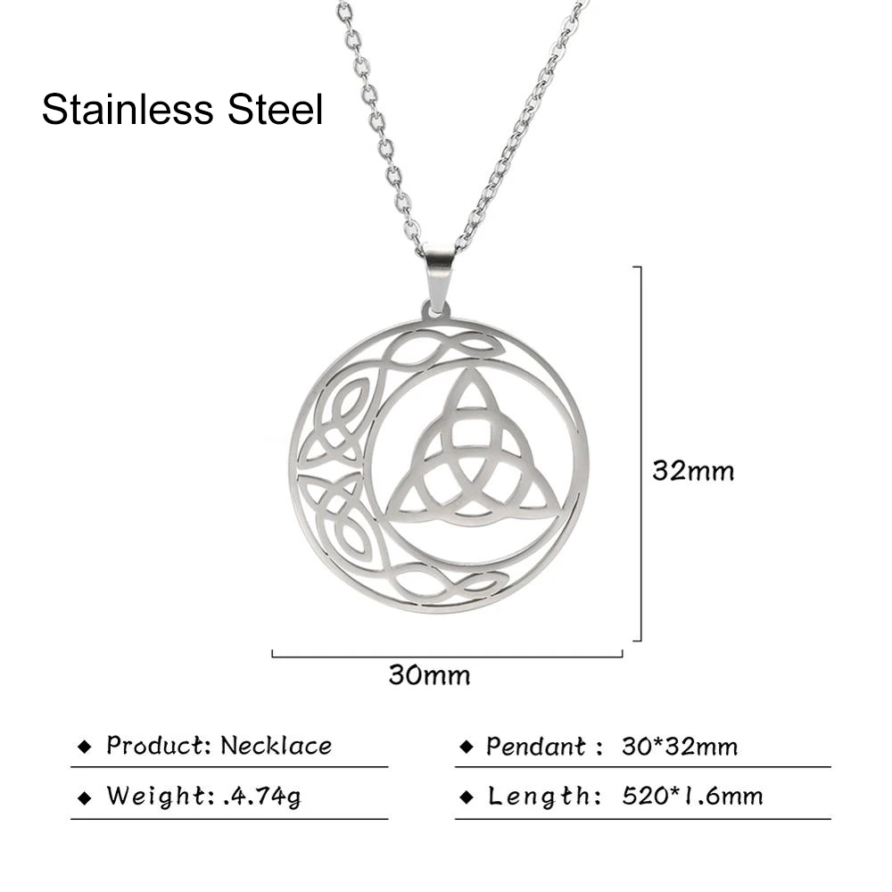 Irish Celtic Pendant Necklace Irish Celtic Pendant Necklace - Image 4