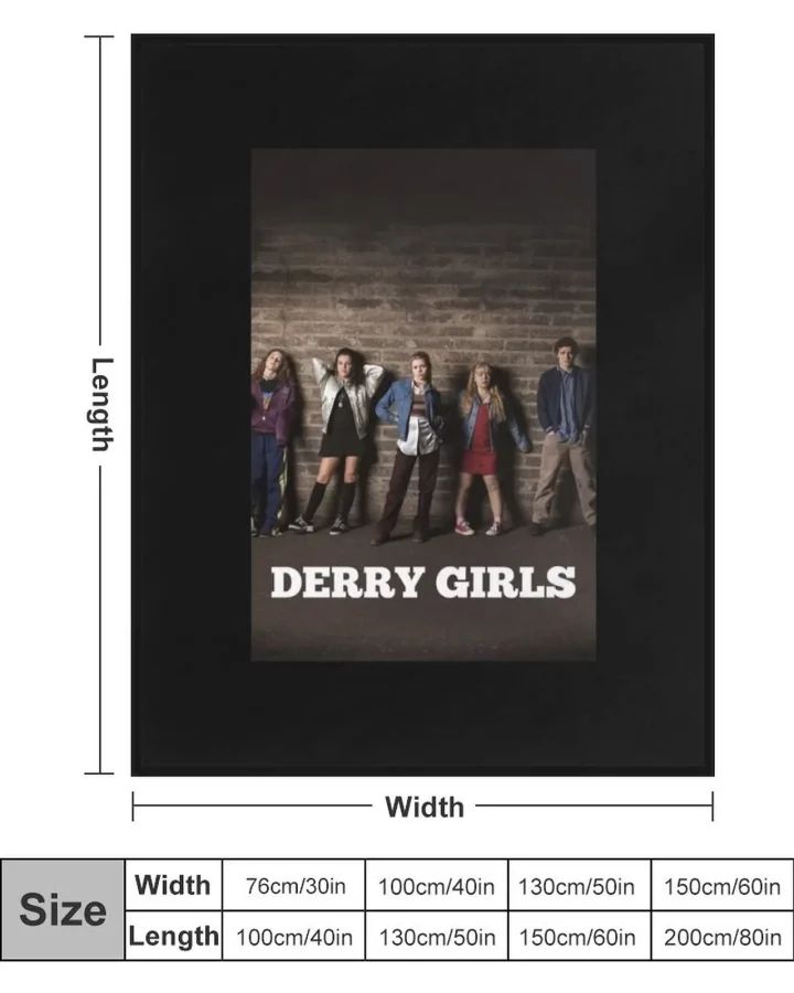 Alternative view of Derry Girls Blanket