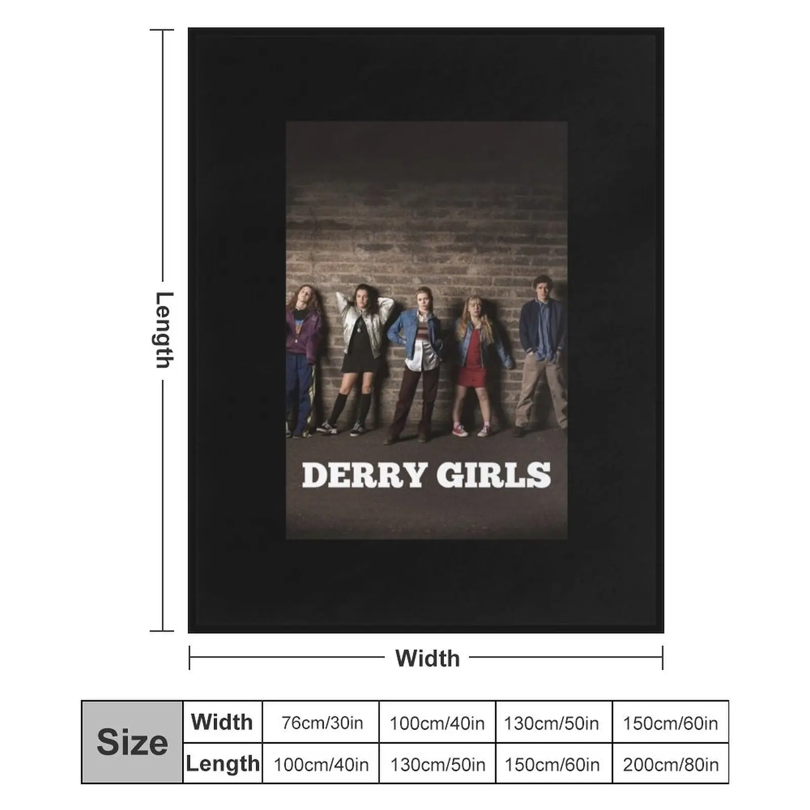 Derry Girls Blanket Derry Girls Blanket - Image 2