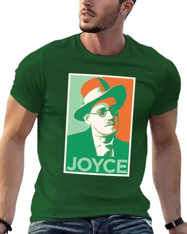 Alternative view of James Joyce Pop Art T-Shirt
