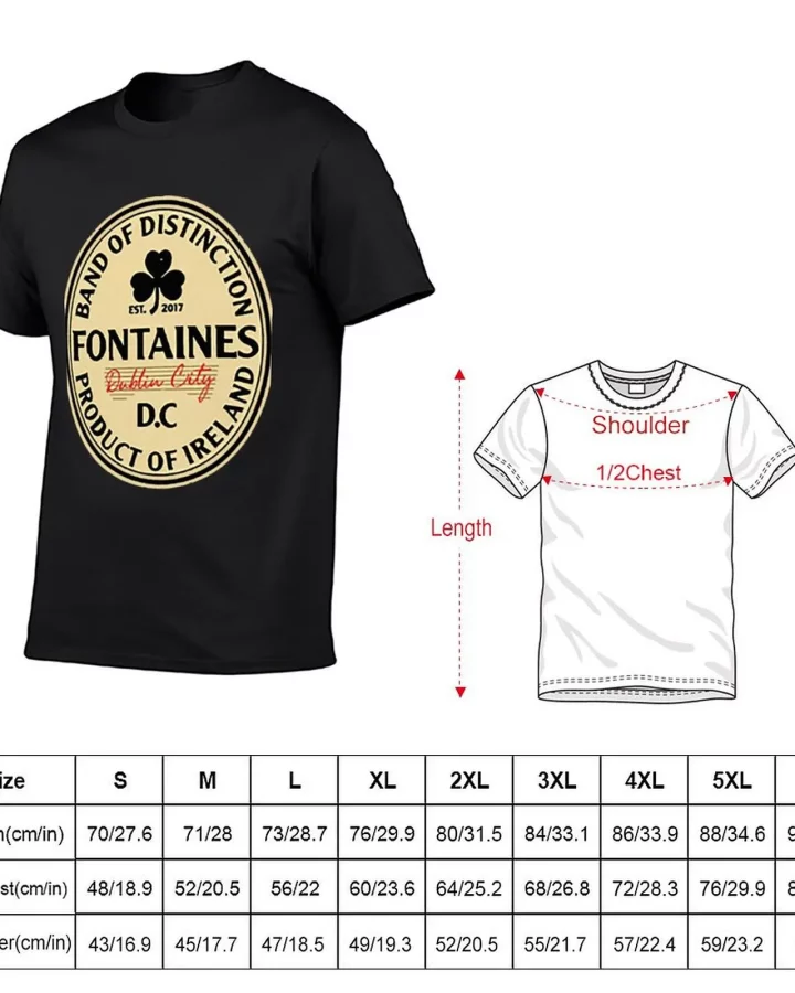 Fontaines D.C. Band of Distinction T-Shirt