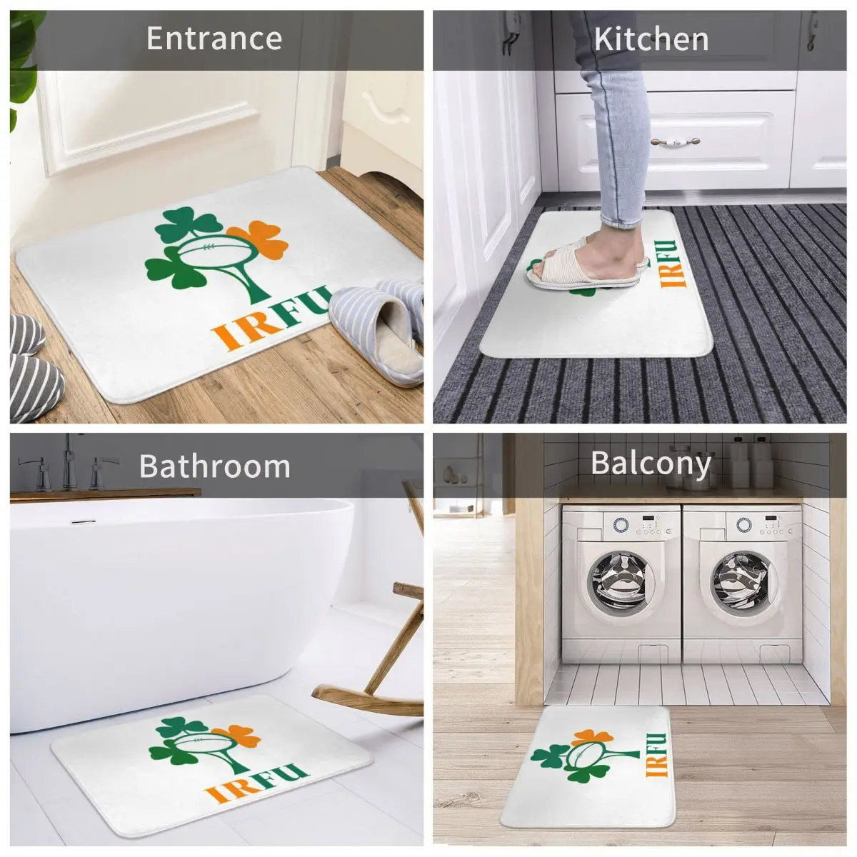 IRFU Rugby Floor Mat IRFU Rugby Floor Mat - Image 5