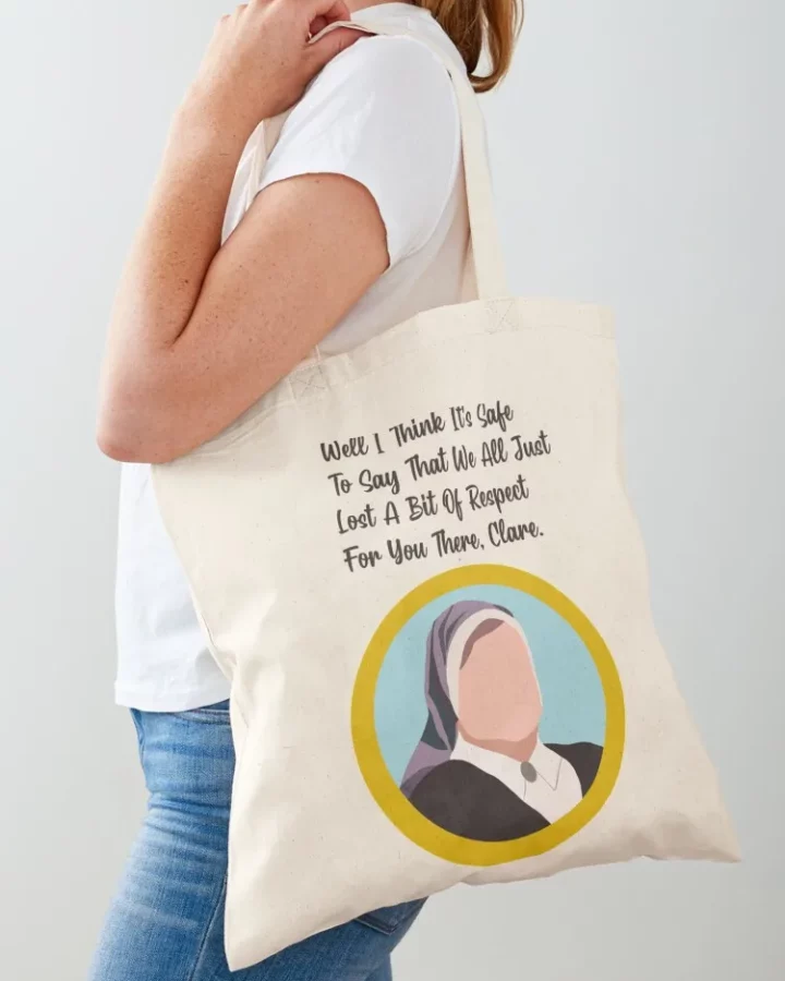Alternative view of Derry Girls Sister Michael Quote Clare Tote Bag