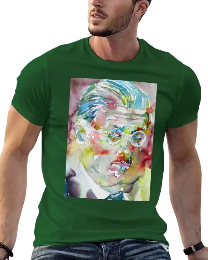 James Joyce Watercolor T-Shirt James Joyce Watercolor T-Shirt